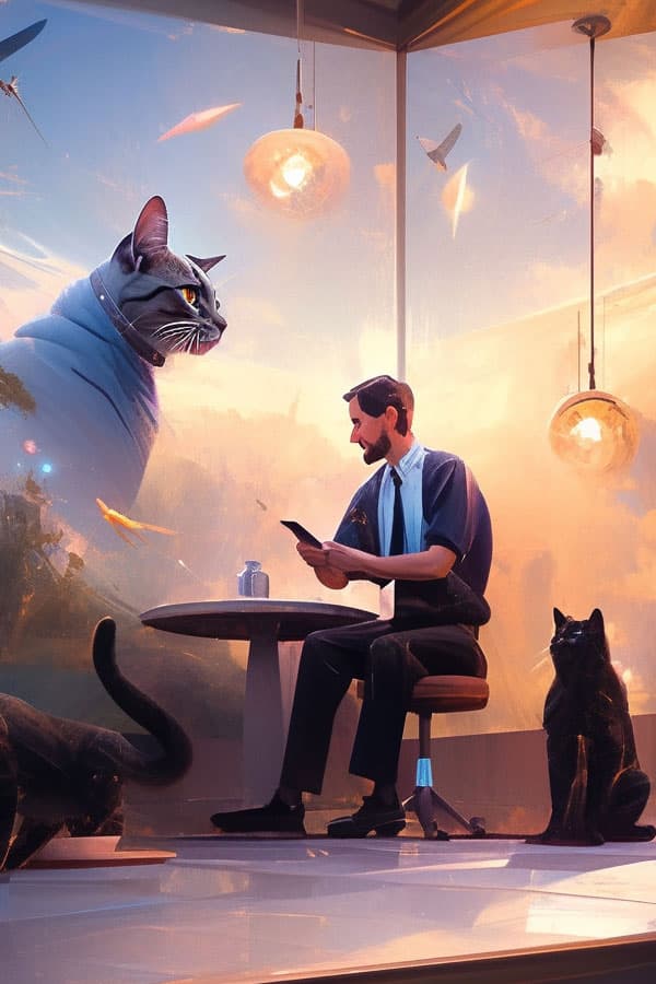 KVH-AI-Testimonials Client writing a testimonial about his cat for Kipling Veterinary Hospital and Wellness Center